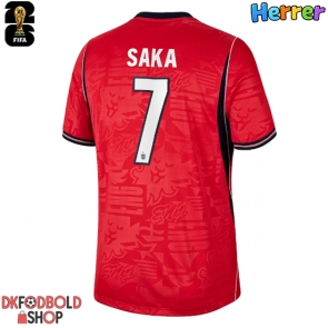 England Bukayo Saka #7 Udebanetrøje VM 2026 Kort ærmer